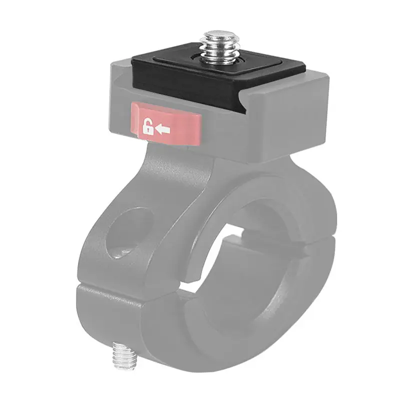 Mini placa de montaje de Monitor, abrazadera de liberación rápida, sistema de instalación de interruptor rápido, tornillo 1/4 para cámara SLR, trípode, estabilizador de riel deslizante - imagen 4