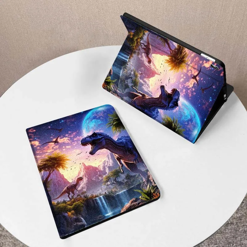 Patrón de dinosaurio caliente para Huawei Honor Tab Magic Pad GT 6 X9 X8A X8 V8 V7 9 8 2 3 13,3 10 Pro pulgadas funda para tableta - imagen 2