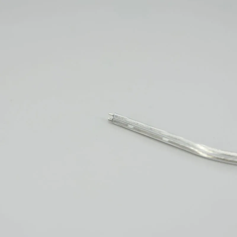 Adaptador de corriente CC USB macho hembra, Cable flexible transparente, conector Jack de barril de 5,5x2,1mm, Cable extensible para lámpara de neón de tira LED - imagen 5