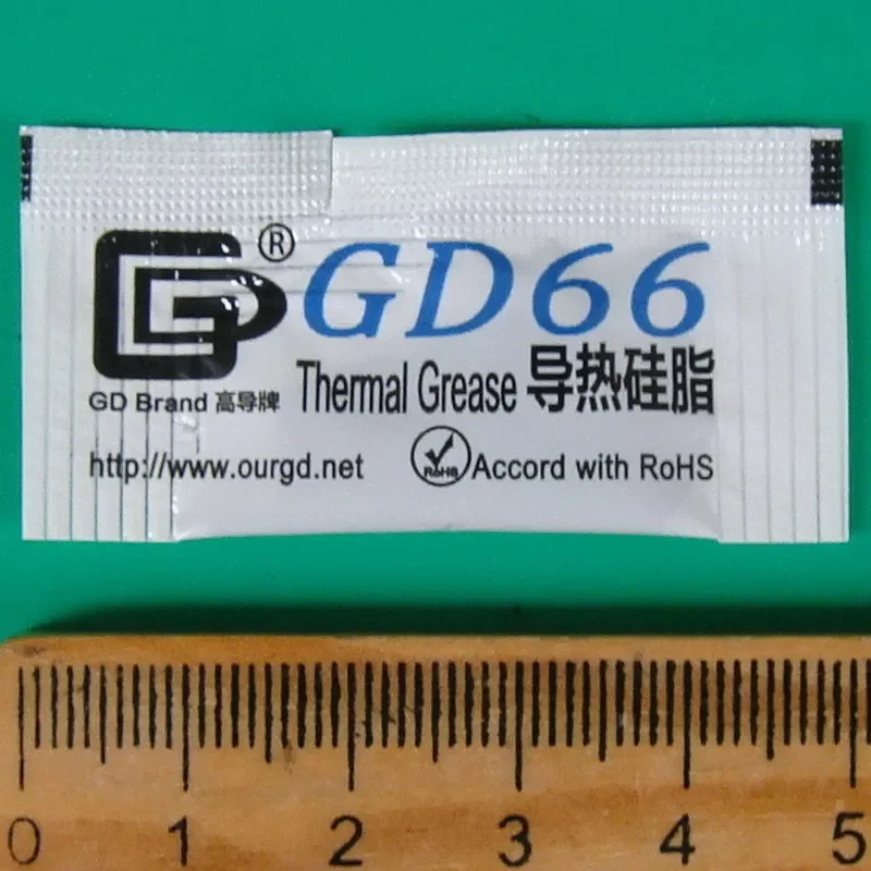 Grasa Térmica Silicona GD66 para CPU y VGA Alto Rendimiento