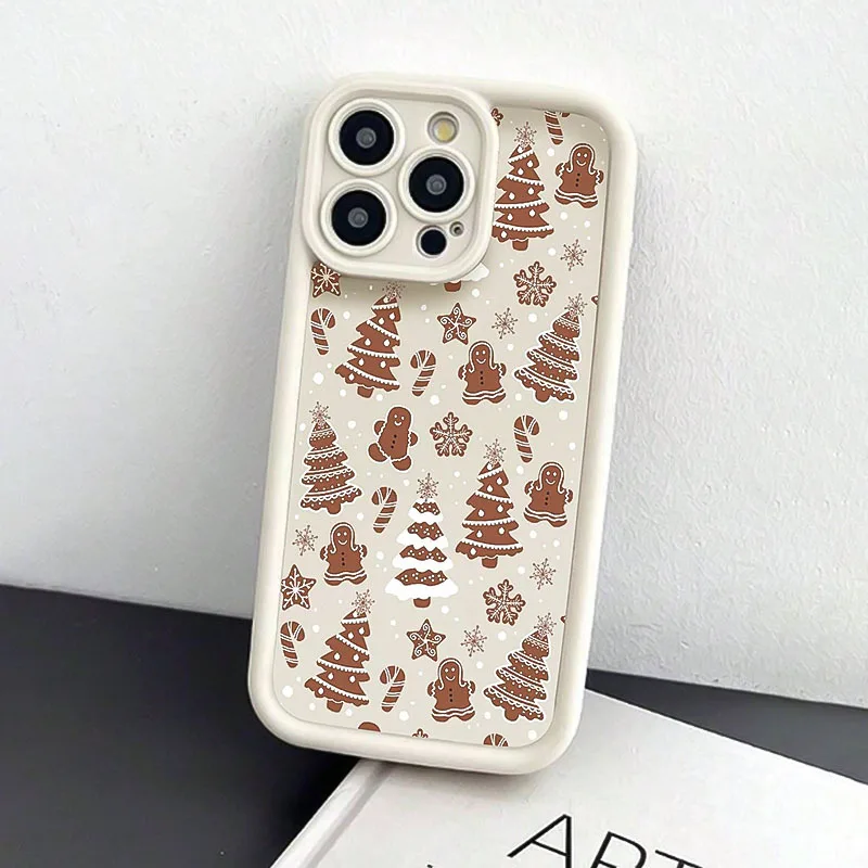 Funda de teléfono con árbol de Navidad, hombre de jengibre, para Huawei P40 P50 Mate 30 40 Nova 7 9 10 Honor 200 X7 X9 90 50 Pro 4G 5G - imagen 5