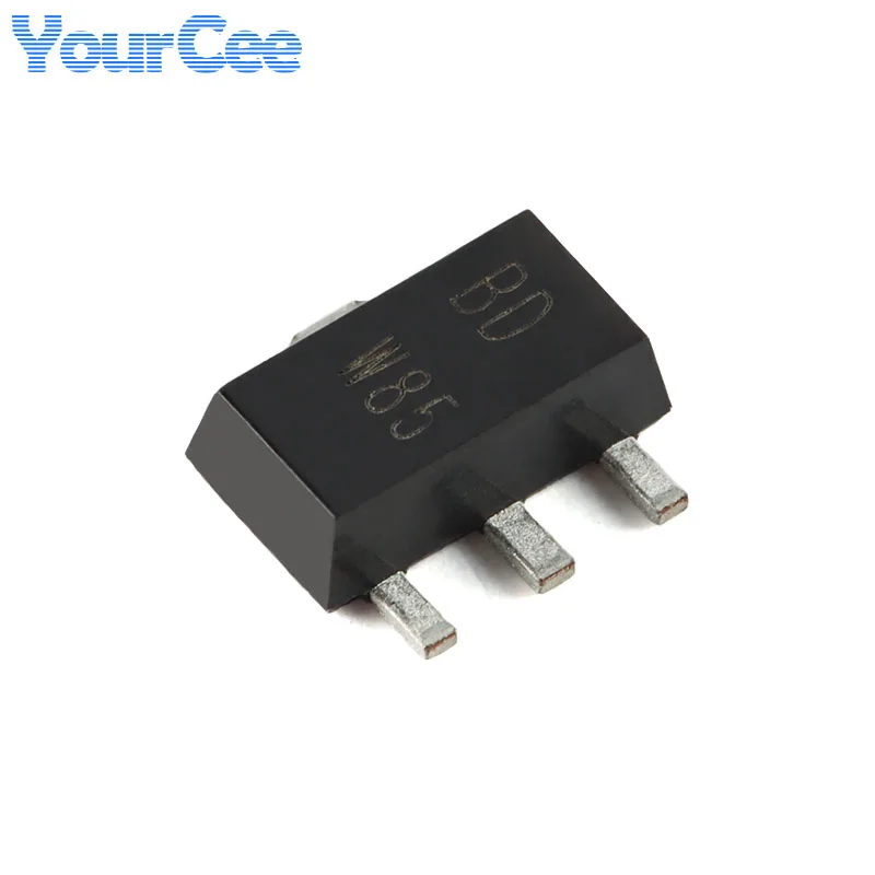 10 Uds BCX56-10 BCX56 BCX55 BCX54-16, 115 SOT-89 80V 60V 45V 1A NPN Chip Transistor de potencia media - imagen 2