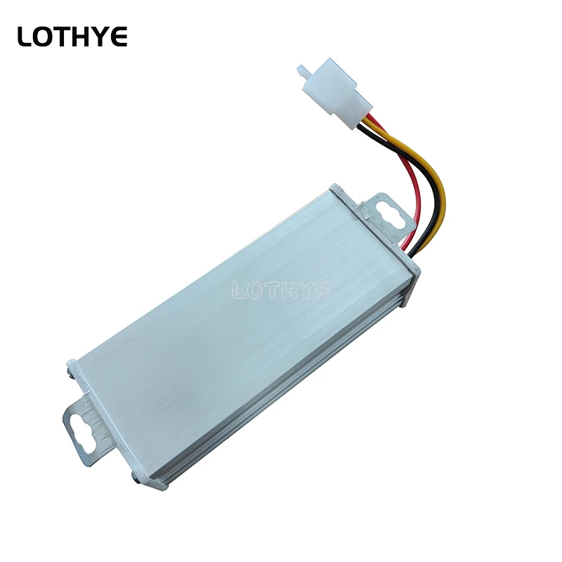 DC-DC-Convertidor de voltaje para vehículo eléctrico, convertidor de voltaje CC de 24V-60V, 36V-72V, 48V-120V a 12V, 15A, 180W - imagen 2