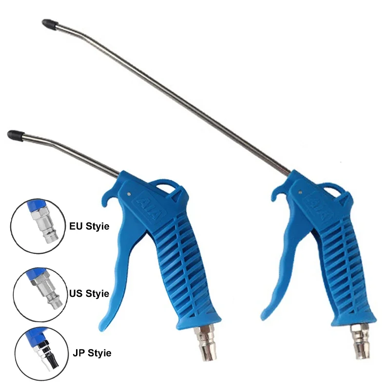 Pistola de soplado de aire, pistolas Airsoft, herramienta de limpieza neumática manual, pulverizador de polvo, plumero de puerto de 1/4" - imagen 2