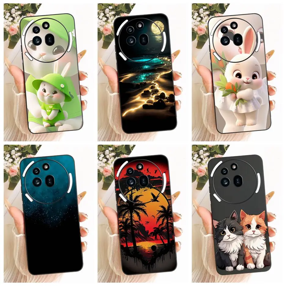 Para nada teléfono 3A Pro funda A059P Linda funda pintada de dibujos animados funda de teléfono suave de TPU para nada teléfono 3A Phone3A Pro Fundas Coque