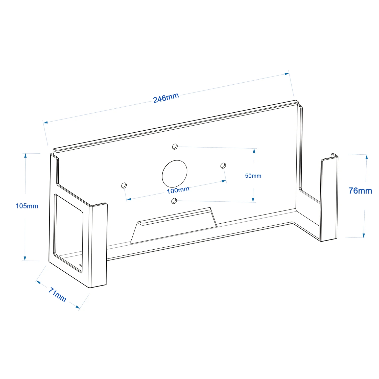 Soporte de pared Monzlteck para Xbox One X - imagen 4