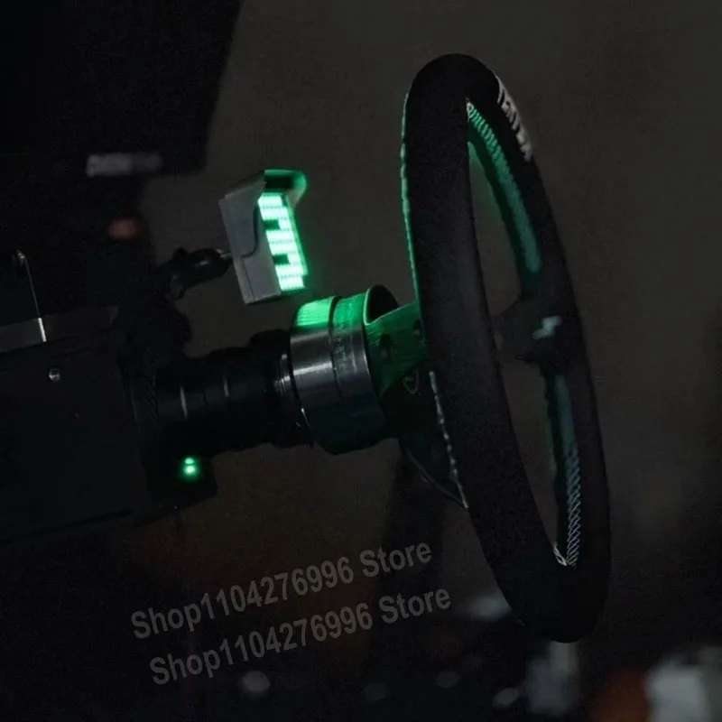 Para Logtiech G29 G27 Thrustmaster T300 para SIMAGIC MOZA FANATEC PC Simracing juego tablero bandera luz de señal pantalla de engranaje - imagen 3