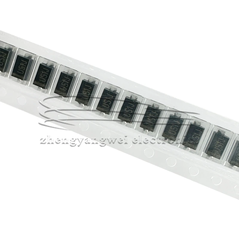 US1J SMA UJ DO-214AC 1A 600V U1J 50PCS ESD TVS Diodo de recuperación rápida - imagen 4