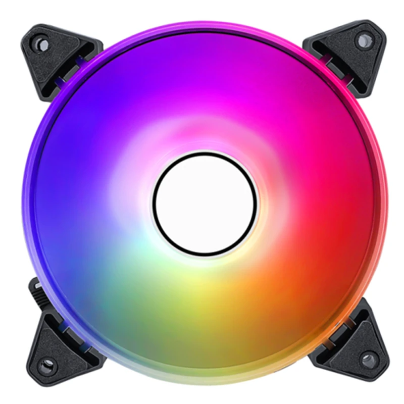 Ventilador Rgb de 6 pines y 120mm para chasis de ordenador, refrigeración Ultra silenciosa, CC de 12V, refrigerado por aire, fácil de instalar y redefinir tu estilo de Host - imagen 3