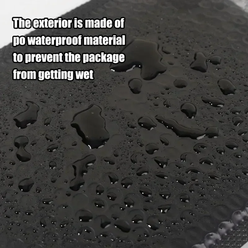 Sobres de burbujas de 10-50 Uds., bolsas de envío de espuma en blanco y negro, almohadilla de sobres de burbujas de polietileno, bolsa de embalaje autosellada impermeable, venta al por mayor - imagen 4