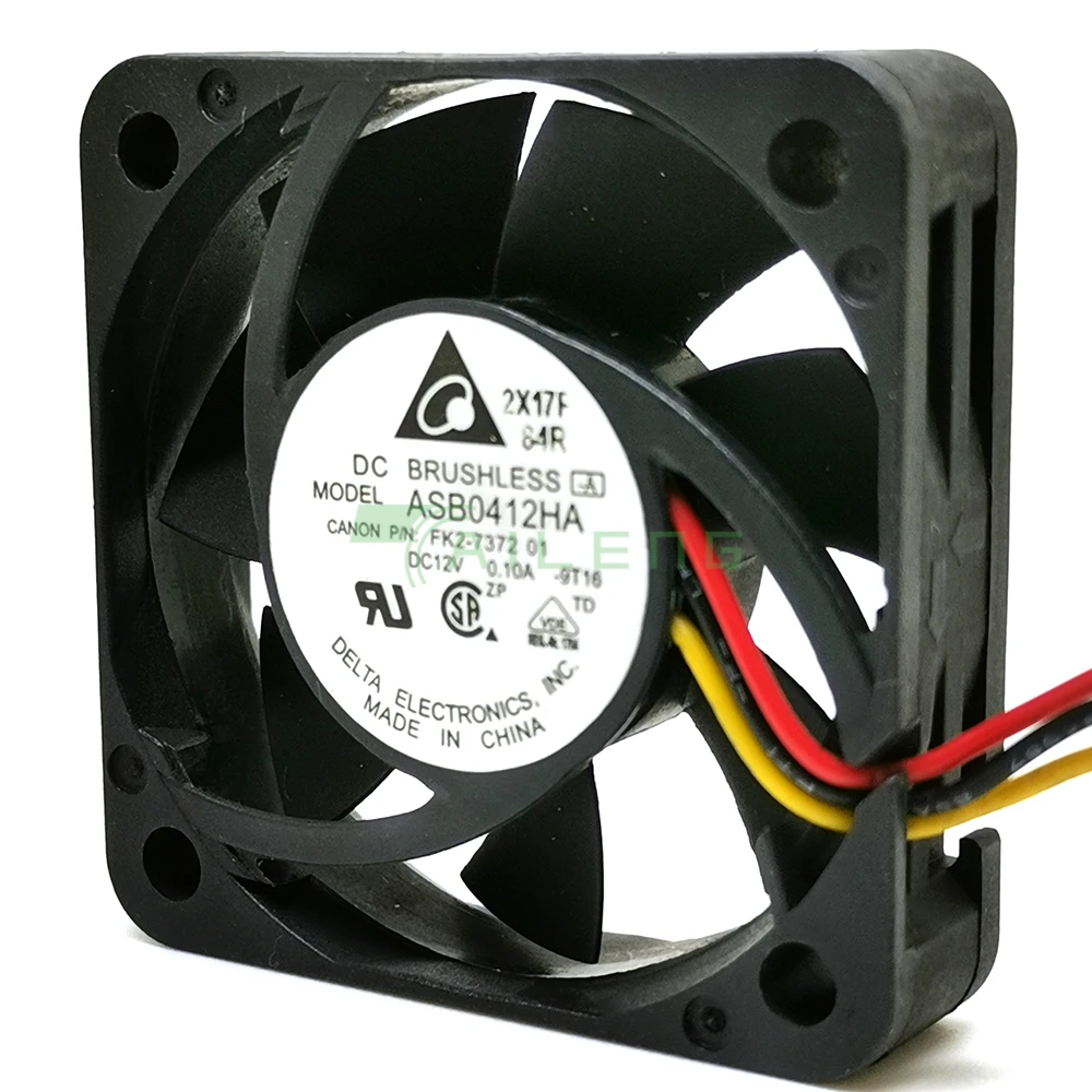 DELTA-ventilador de refrigeración silencioso, ASB0412HA, 12V, 0.10A, 4010, 4CM, 40mm, 40x40x10mm, nuevo - imagen 4