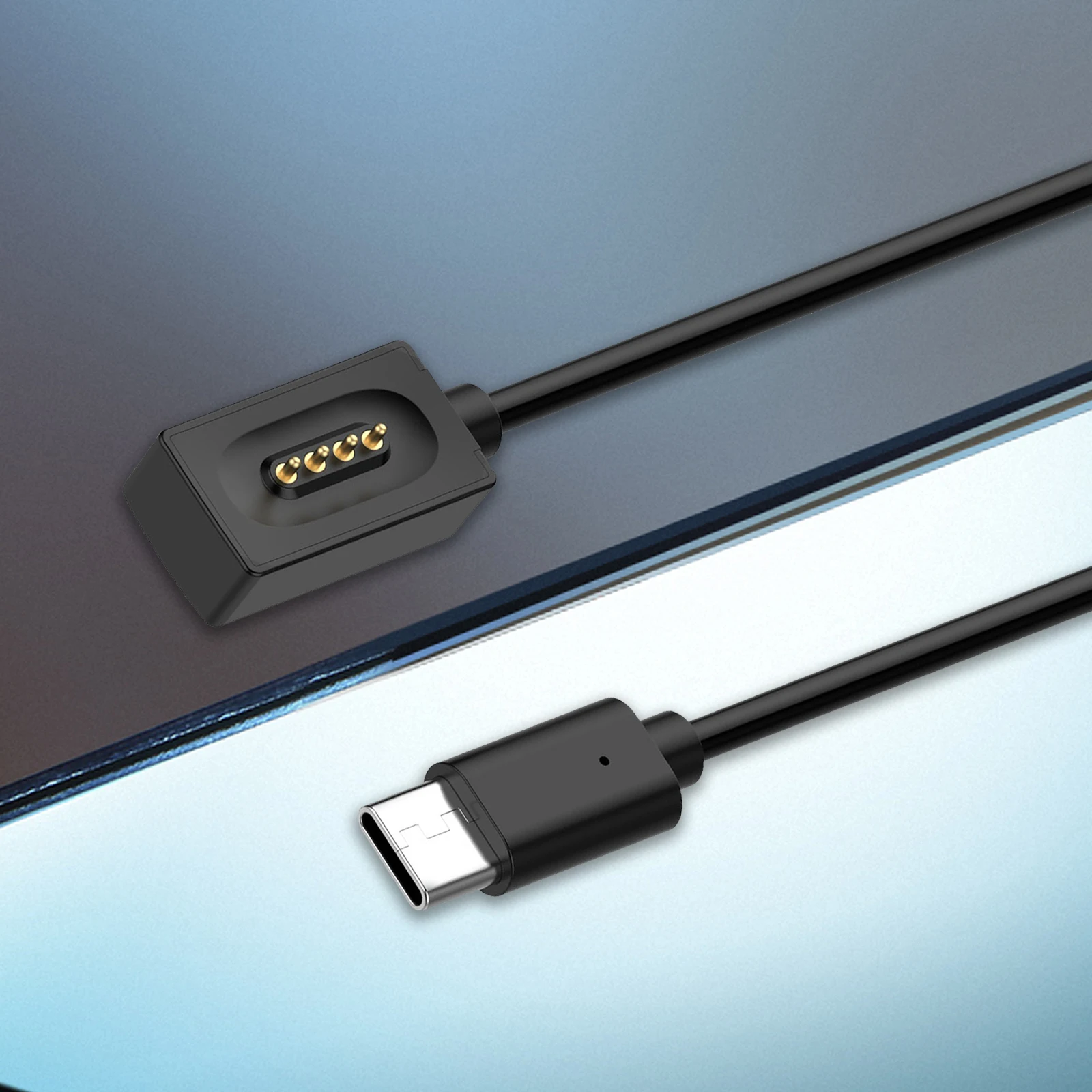 Para Xiao Mi conducción ósea auriculares2 Cable de carga resistente al desgaste Cable de carga rápida Cable USB cargador base regalo para amigos