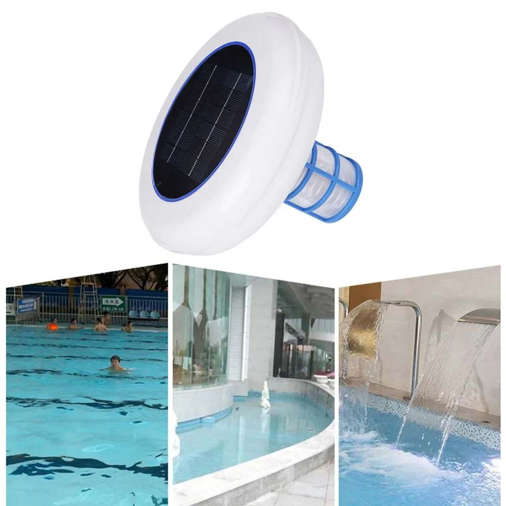 Ionizador Solar para piscina, purificador de iones de plata y cobre para piscina, mata algas, ionizador para piscina para reemplazo al aire libre, ánodo de cobre Solar - imagen 2