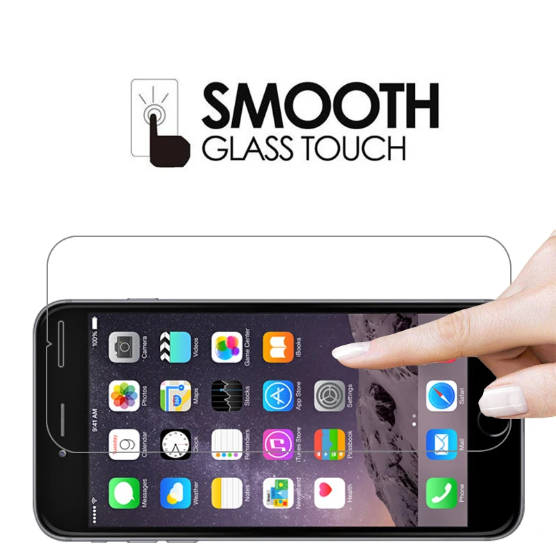 Vidrio templado protector para apple iphone 6 6s plus protector de pantalla en iphone6 6 s s6 6plus 6splus película i teléfono iphone ipone - imagen 5