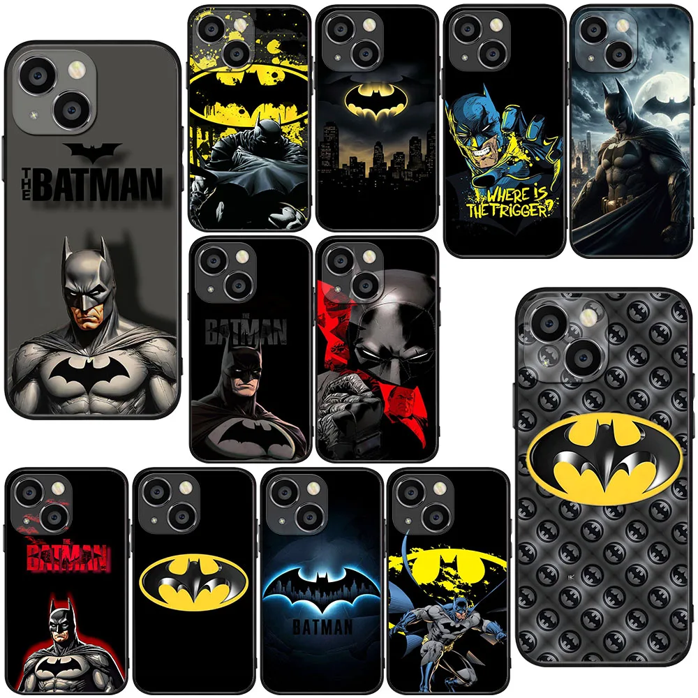 BK-33 Funda blanda de Batman para Y11 Y11S Y12S Y20i Y20S Y20 Y30 Y17 Y12 Y15 Y19 U3 Y21 Y21S