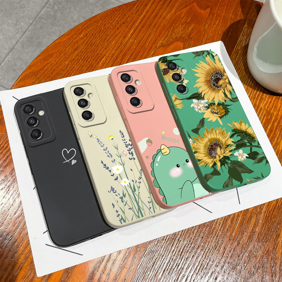 Para Samsung Galaxy A16 5G funda encantadora dinosaurio Fundas blandas de silicona a prueba de golpes fundas de teléfono para Samsung Galaxy A 16 Fundas Coque - imagen 2