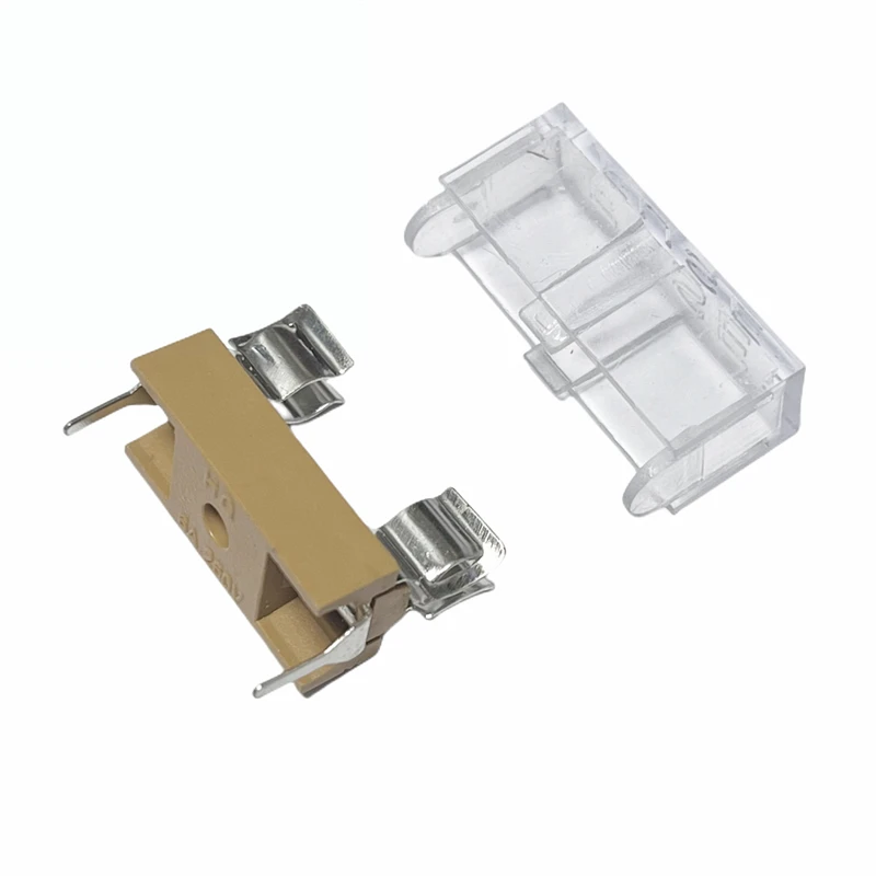 Portafusibles de vidrio 5x20mm con cubierta transparente - fiable - imagen 3