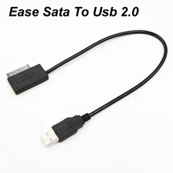 Adaptador SATA a USB 2.0 – Conexión de lector CD/DVD al PC
