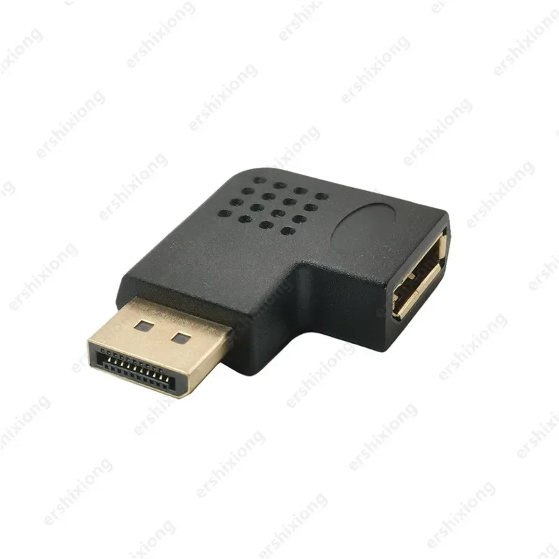 Convertidor Displayport 1,2 de ángulo de 90 grados, adaptador DP de ángulo izquierdo y derecho, 4k/60Hz, 2K/144Hz, paso a través - imagen 4