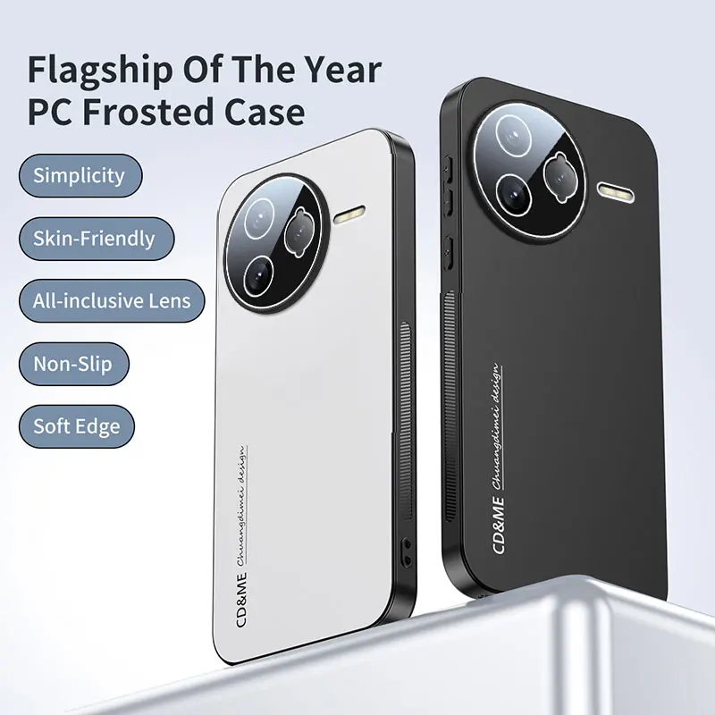 Para Xiaomi POCO F7 Ultra funda dura AG revestimiento mate lente protectora trasera fundas para Xiaomi POCO F7 Pro carcasa de teléfono