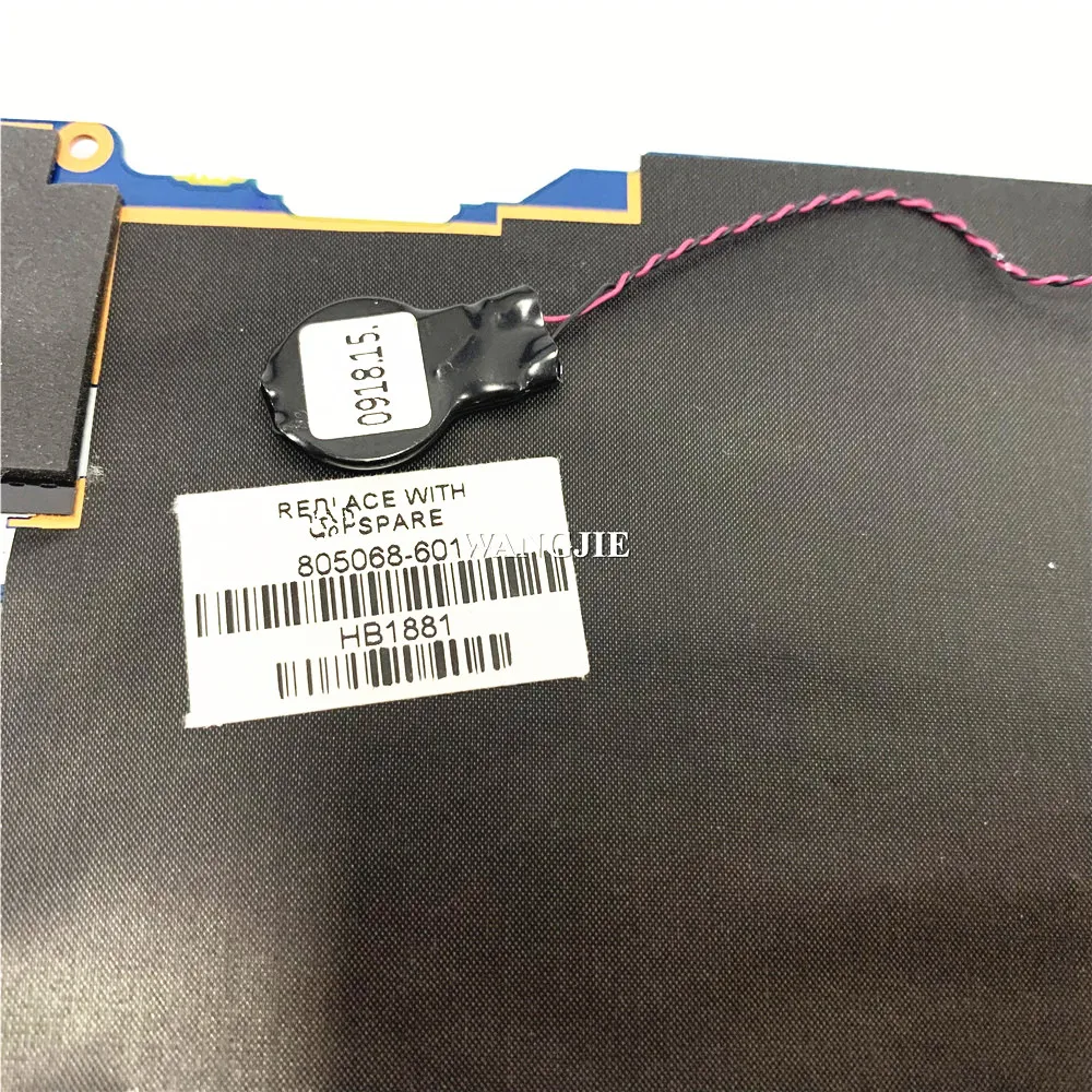 805068-001 805068-601 For HP X2 1011 G1 Laptop Motherboard With m-5y10c CPU  6050a2627001-MB-A02 100% Working - imagen 5