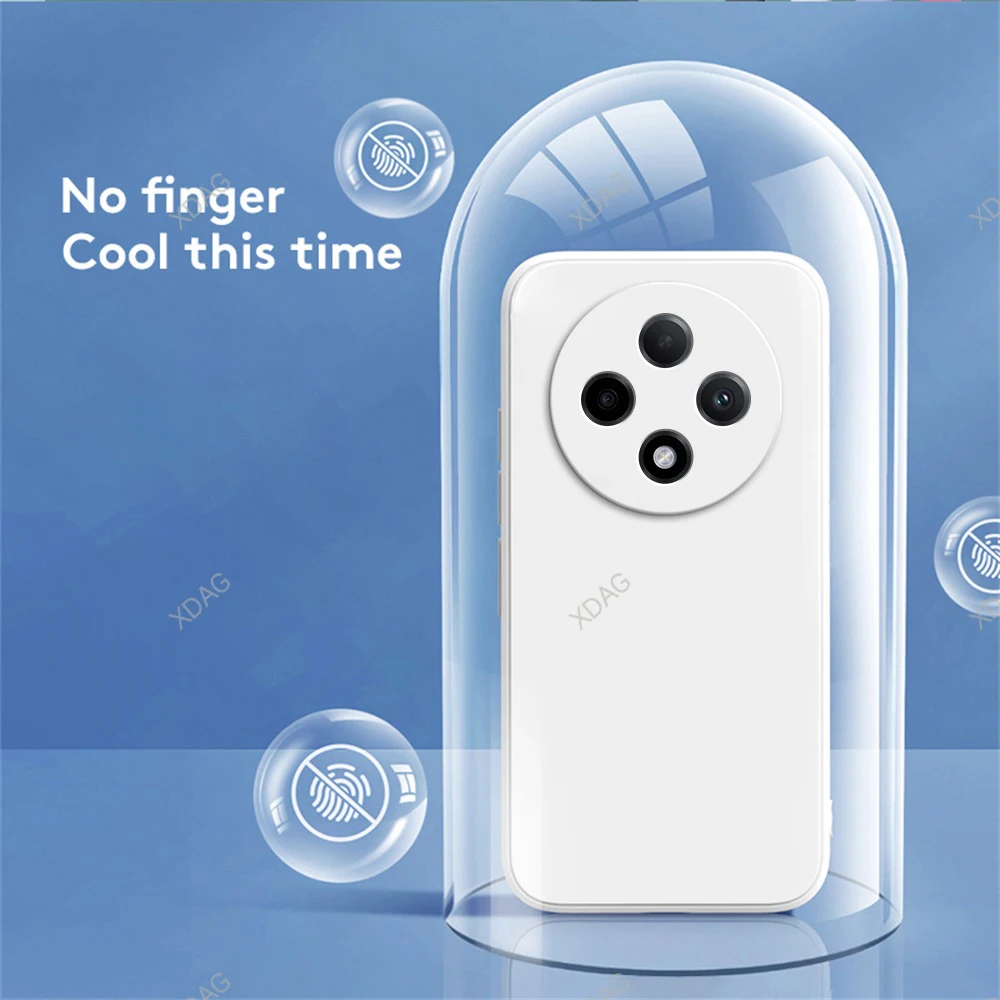 Funda de teléfono Original para OPPO F27 Pro F27Pro 5G 6,7 ", protección de lente de moda Simple, accesorios de cubierta suave de silicona líquida cuadrada - imagen 2