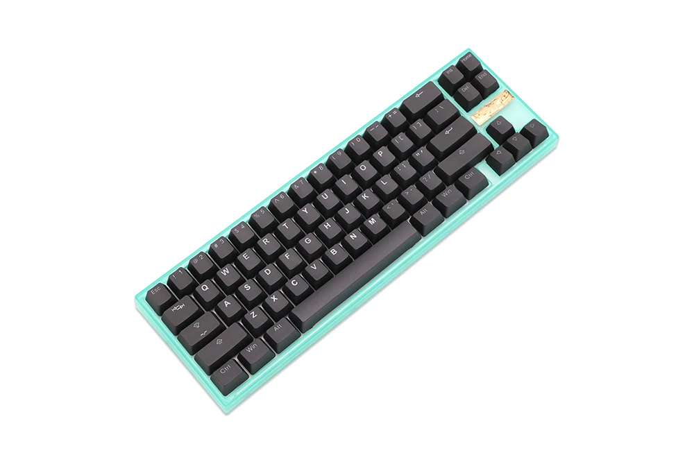 Taihao PBT teclas de doble disparo para juegos diy, teclas mecánicas, tapas retroiluminadas, perfil oem, luz a través de negro - imagen 4