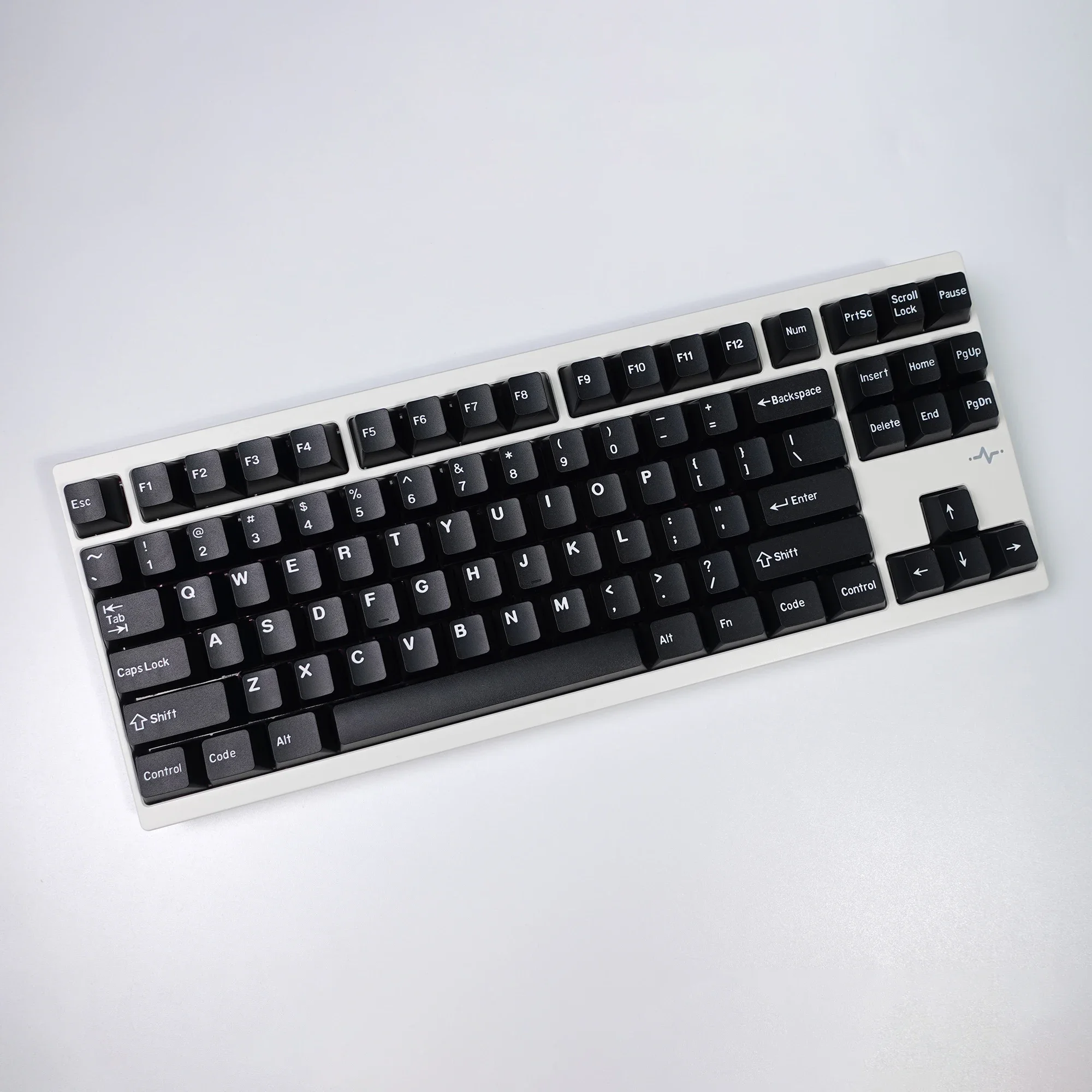 KBDiy GMK Keycaps 174 teclas Retro blanco y negro WOB PBT Keycap doble disparo cereza perfil teclas para juegos mecánicos Keyboa - imagen 5