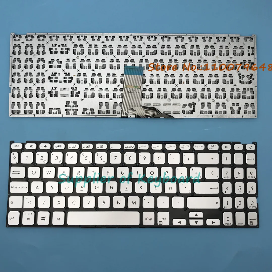 Teclado español/EE. UU./REINO UNIDO/francés/portugués para Asus Vivobook F512 F512DA F512FA F512UA F512UB F512J F512JA X512J X512JA X512JP - imagen 3