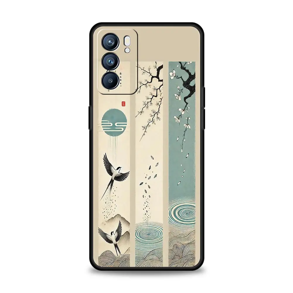 Funda para Oppo Reno13 Reno12 Reno11 F Reno10 Pro A54 A53 A95 A76 A74 A57 A98 A80 A79 5G A78 4G, etiqueta japonesa Osaka Kanagawa - imagen 5