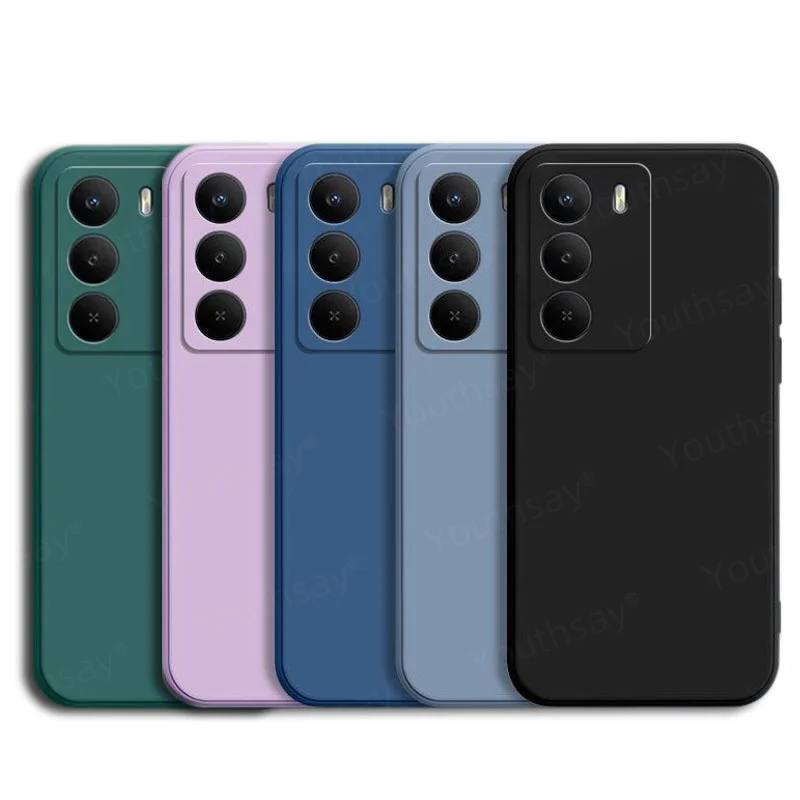 Para Realme C71 funda Realme C71 Fundas Coque Original silicona líquida suave TPU parachoques de teléfono para Realme C71