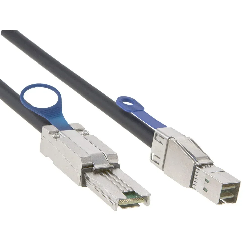 Cable híbrido externo Mini SAS HD SFF-8644 a Mini SAS SFF-8088 0,5 m 1 m 2 m 3 m - imagen 3