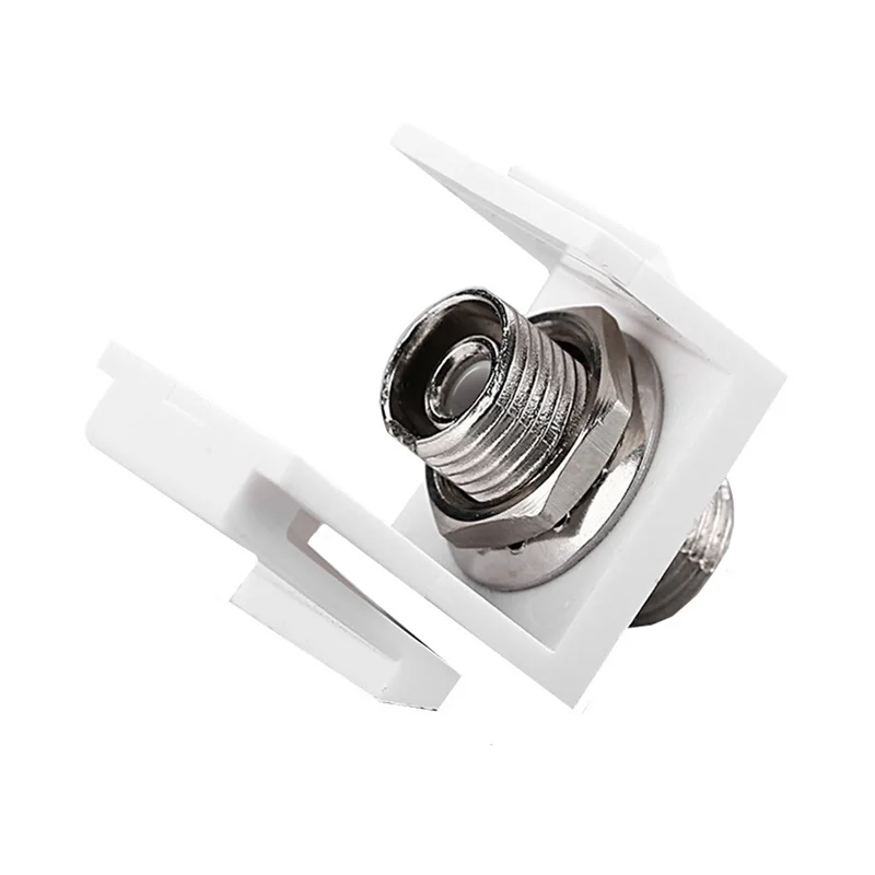 Módulo de fibra óptica FC con cabeza de hebilla de Panel americano de 70x115MM conector hembra a hembra conector Keystone Jack - imagen 4