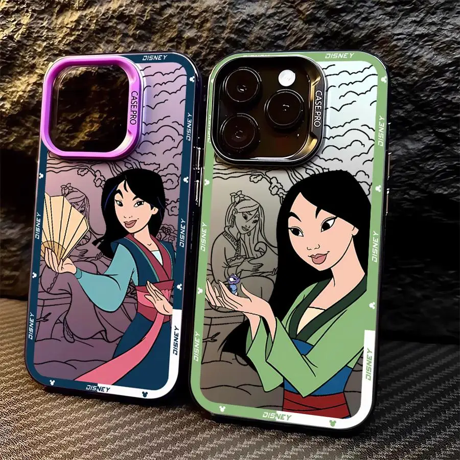 Cool Cute Hua Mulan funda de teléfono para Oppo Reno13 Reno12 Reno11 Reno10 Reno8 Reno7 Reno6 Reno5 Z F T Pro Plus 4G 5G cubierta mate - imagen 5