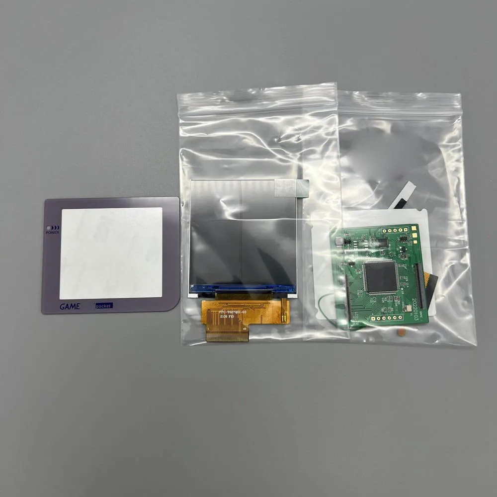 Replace Screen For GBP LCD Easy to install 2.6 inch full size IPS high brightness LCD With high quality shell for gameboy pocket - imagen 5