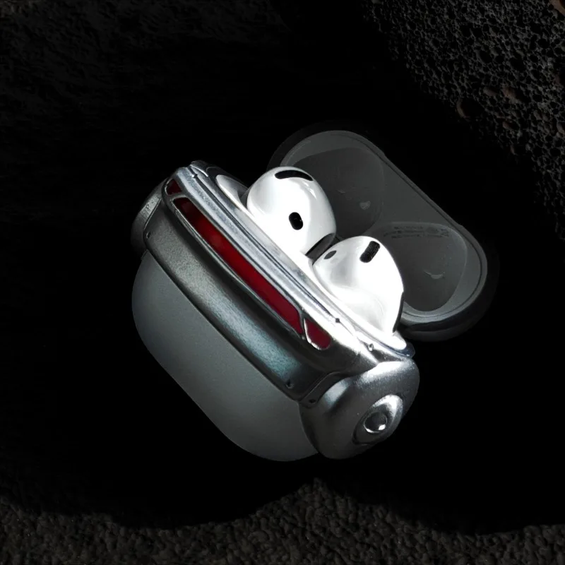 Funda para auriculares Cyclops con estampado 3D de resina personalizada TPU, funda protectora suave para auriculares, funda para auriculares para AirPods Pro1/2 AirPods4