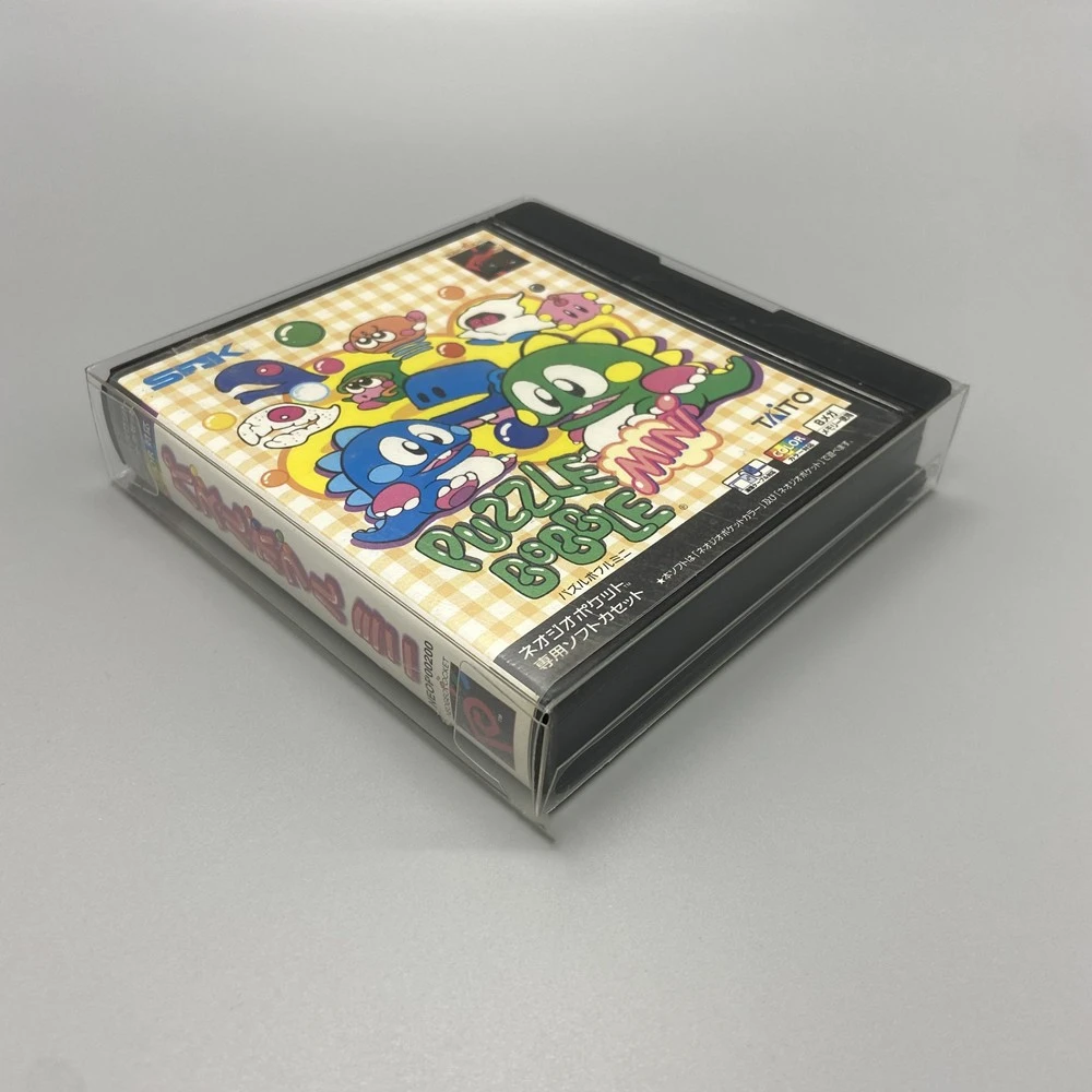 Protector de caja transparente para SNK Neo Geo Pocket/Color/NGP/NGPC, cajas de recolección, almacenamiento TEP, carcasa de juego, estuche de exposición transparente - imagen 2