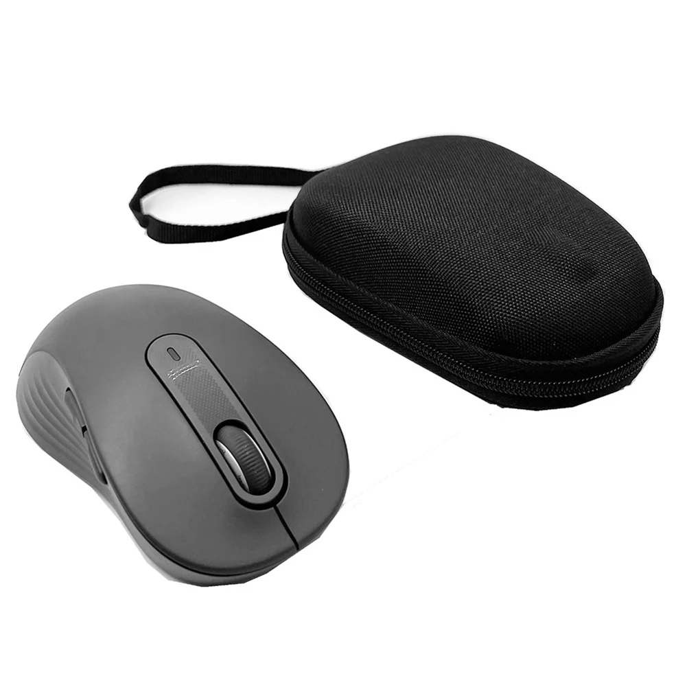 Bolsa de transporte EVA a prueba de golpes, funda para ratón inalámbrico, caja de almacenamiento, funda para ratón Logitech MX M650L - imagen 3