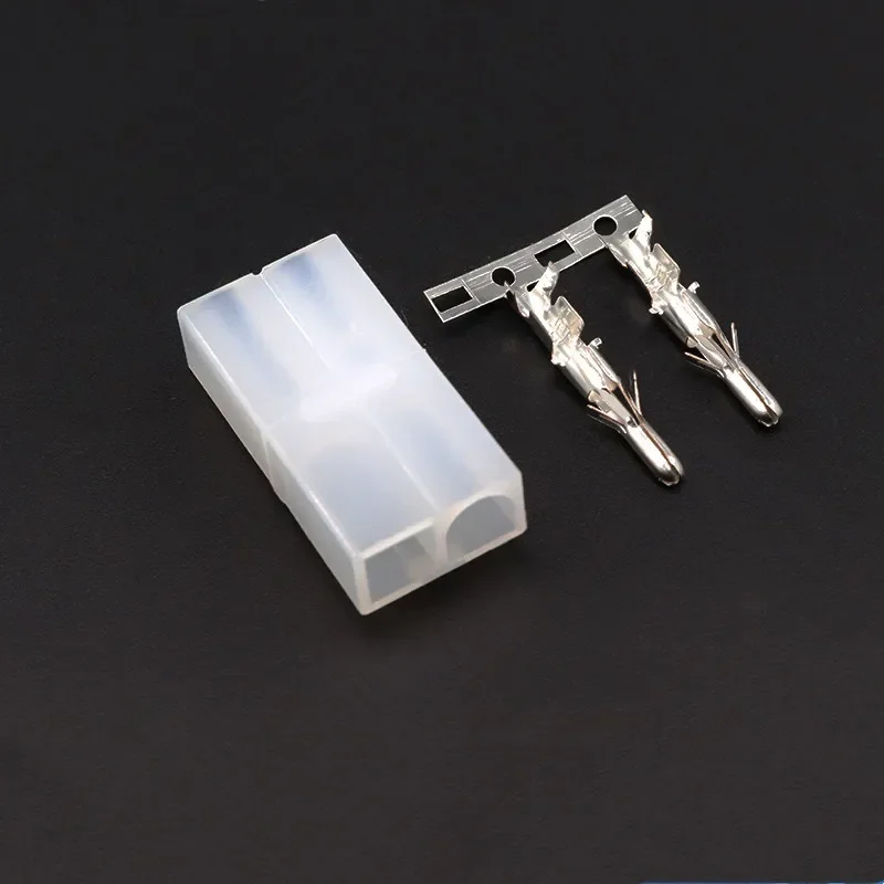 5-10 unids/lote L6.2 Big Tamiya 6,2mm conector de carcasa de goma macho hembra Terminal enchufable modelo aéreo juguete tapón de junta a tope - imagen 3