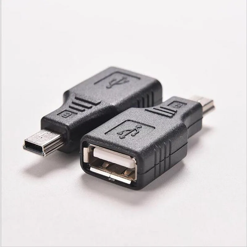 Mini-USB-Male-to-USB-Female-Converter-Connector-Transfer-data-Sync-OTG-Adapter-for-Car-AUX