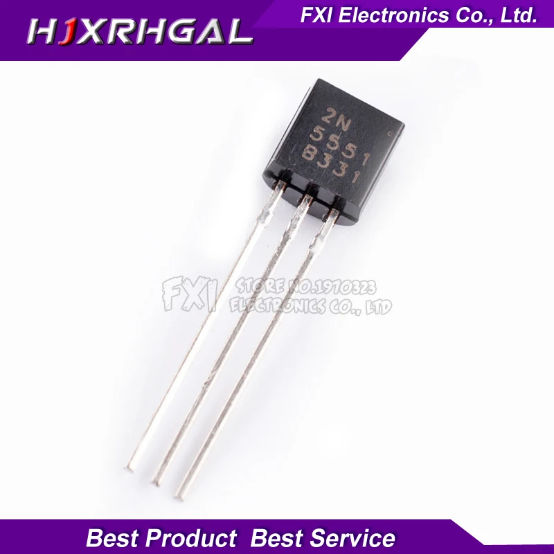Transistor hjxrhgal, 2N5401, 2N5551, TL431, 78L05, 2SA970, 2SC2240, A970, A2240, 100 piezas - imagen 3