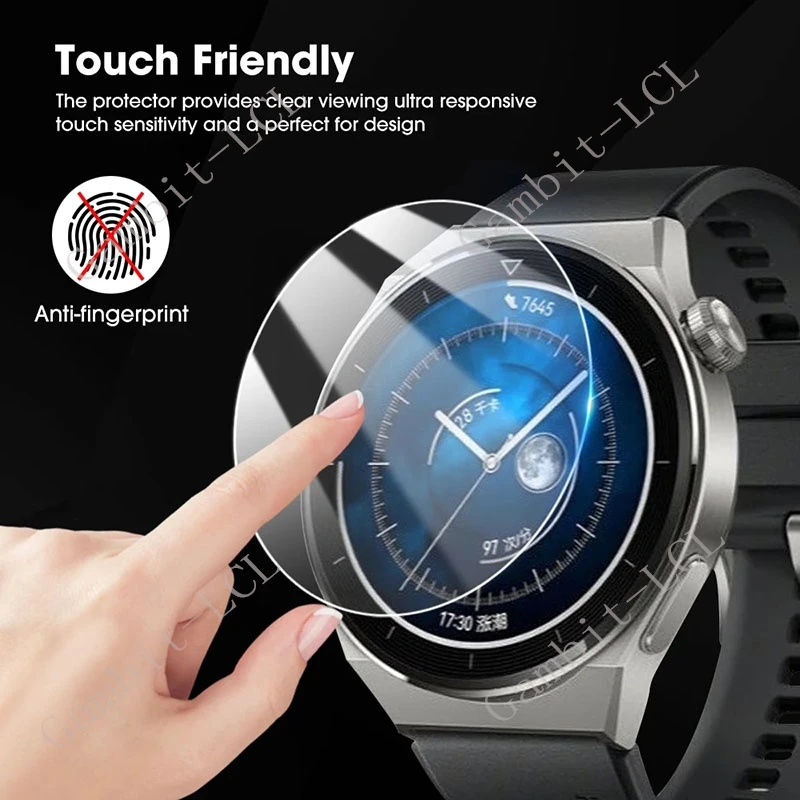 3 uds vidrio templado para Huawei Watch GT 5 Pro 42MM 46MM 41MM GT5 4 3 2 GT4 GT3 GT2 accesorios de cubierta protectora de pantalla inteligente - imagen 2