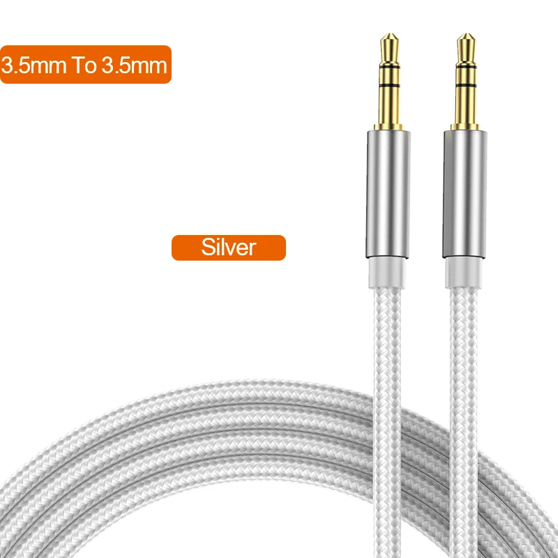 Double 3.5mm  Silver