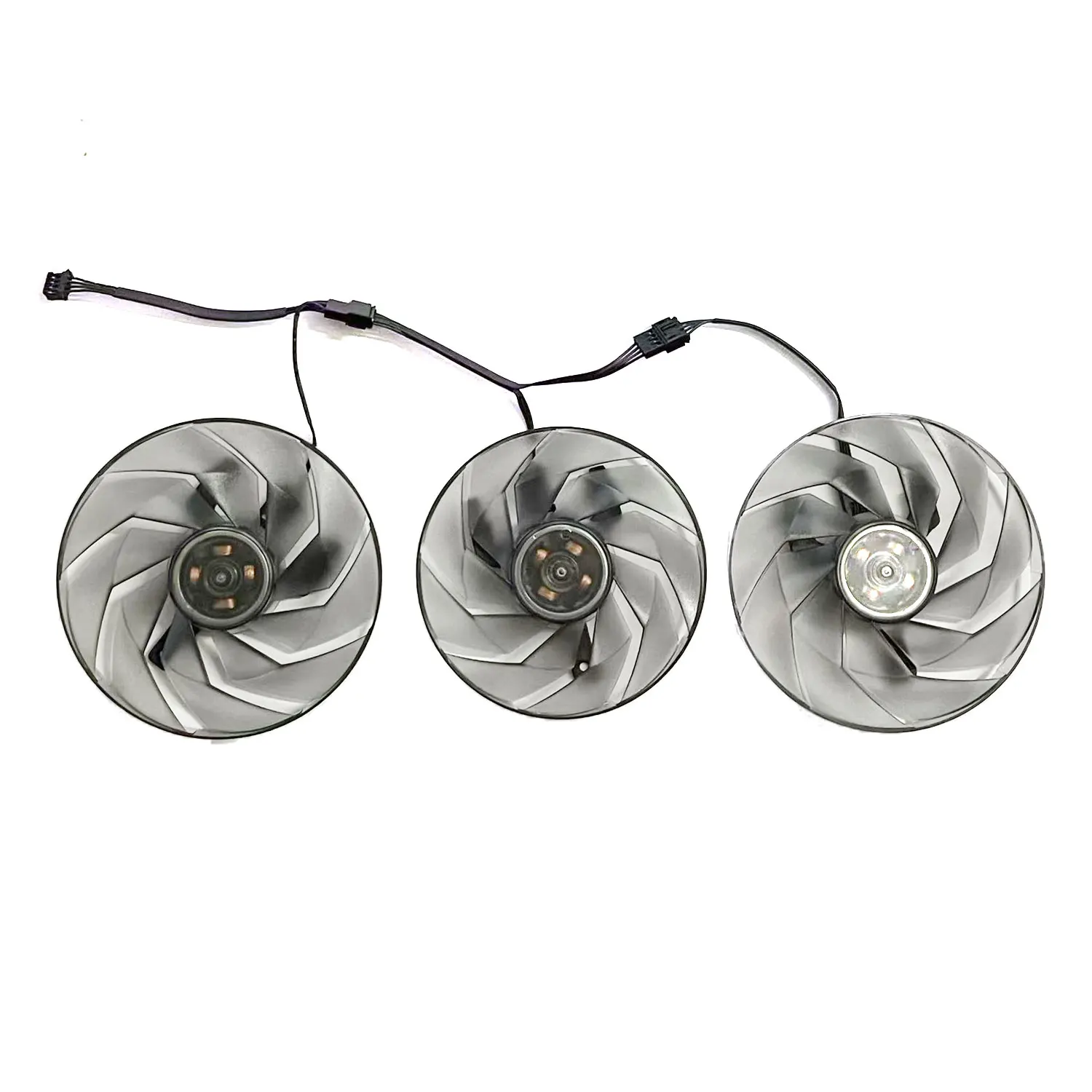 Nuevo 95MM FD10015M12D 85MM FD9015H12D 4PIN DC 12V 4PIN RX 6750 ventilador GPU para zafiro Radeon RX 6750 GRE 12GB AUROR - imagen 3