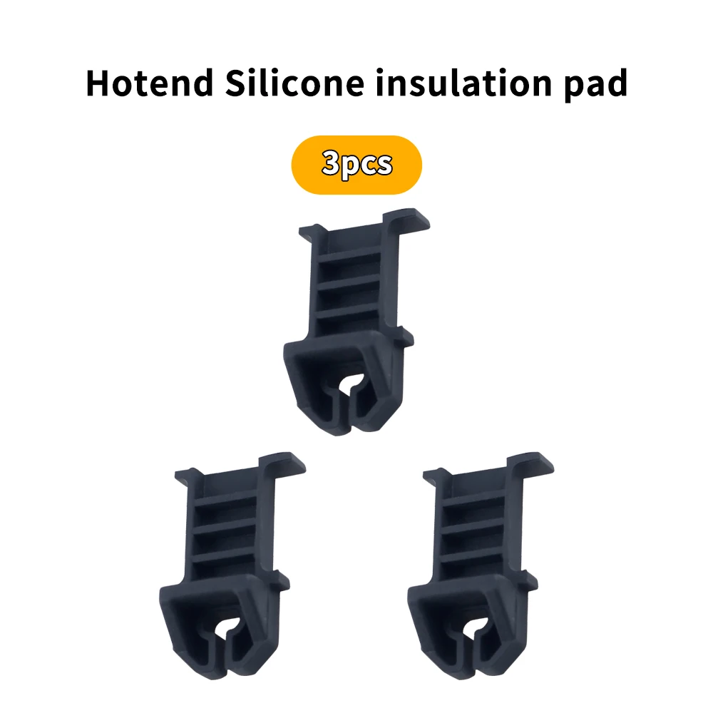 Almohadilla aislante de silicona para Bambu Lab A1/A1 mini Hotend, cubierta protectora de silicona de extremo caliente para impresora 3D Bambulab A1/A1mini - imagen 5