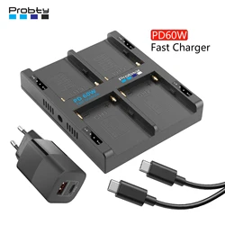 Cargador rápido Sony BP-U30/BP-U35/BP-U60/BP-U90 PD60W