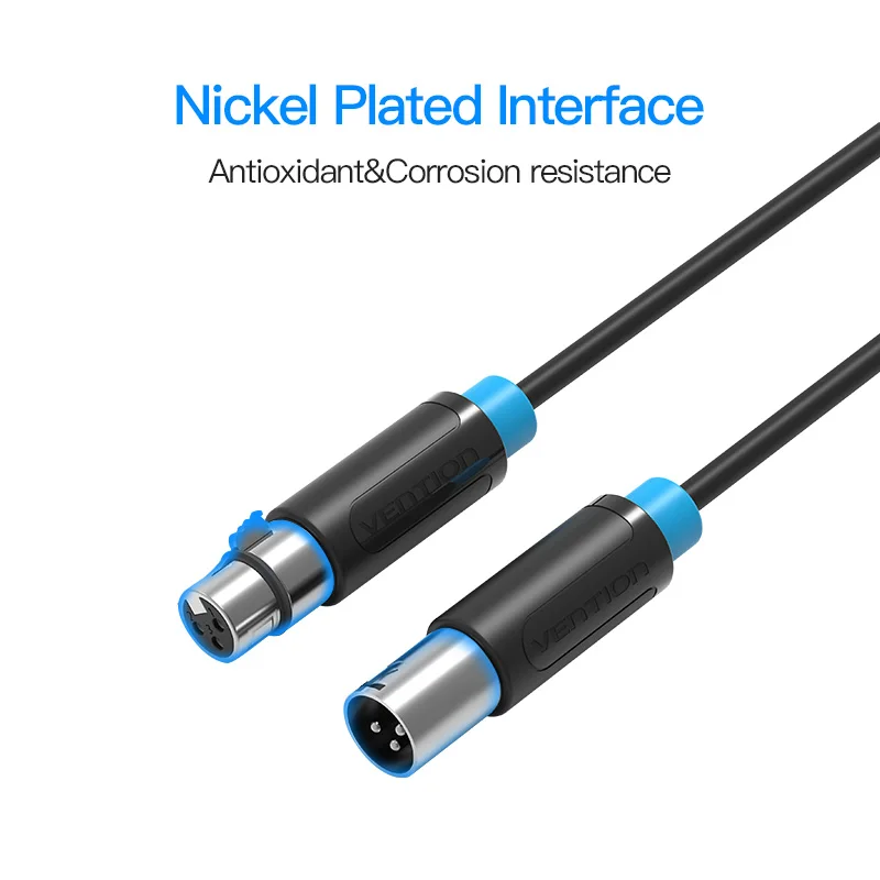 Cable XLR Vention para Micrófono – Karaoke y Amplificador - imagen 4