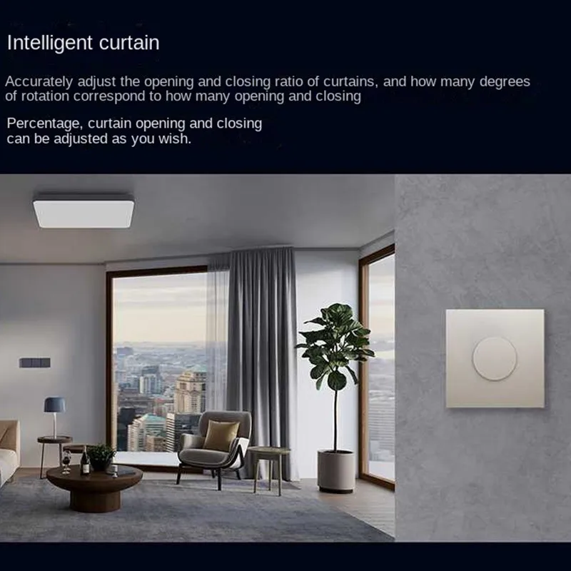 Aqara interruptor giratorio inteligente H1 inalámbrico Zigbee3.0 ajuste inteligente apagado brillo de la luz Control remoto de vida en el hogar a través de Homekit - imagen 4