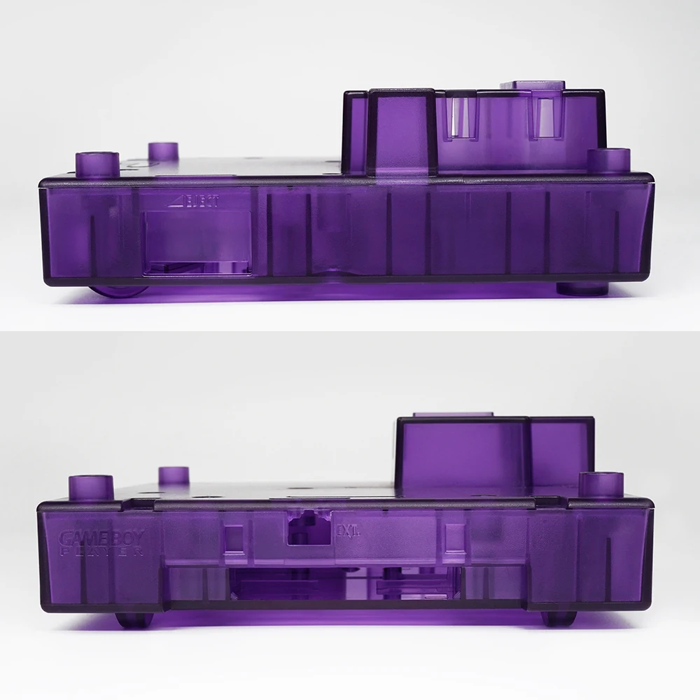 Bitfunx-carcasa Base translúcida GC, carcasa de juego de repuesto para GBA Gameboy Player Dol-017 para consola de juegos NGC - imagen 3