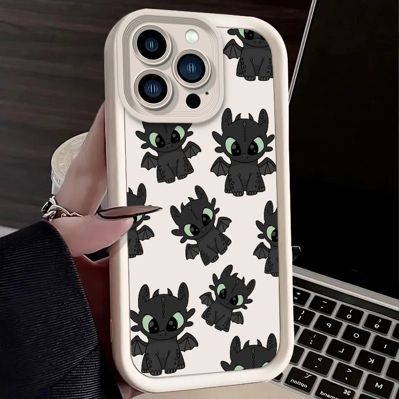 Funda sin dientes para iPhone 16 E 15 14 13 12 Mini 11 Pro Max XS X 8 7 Plus SE, funda lavable de silicona suave líquida a prueba de golpes - imagen 5